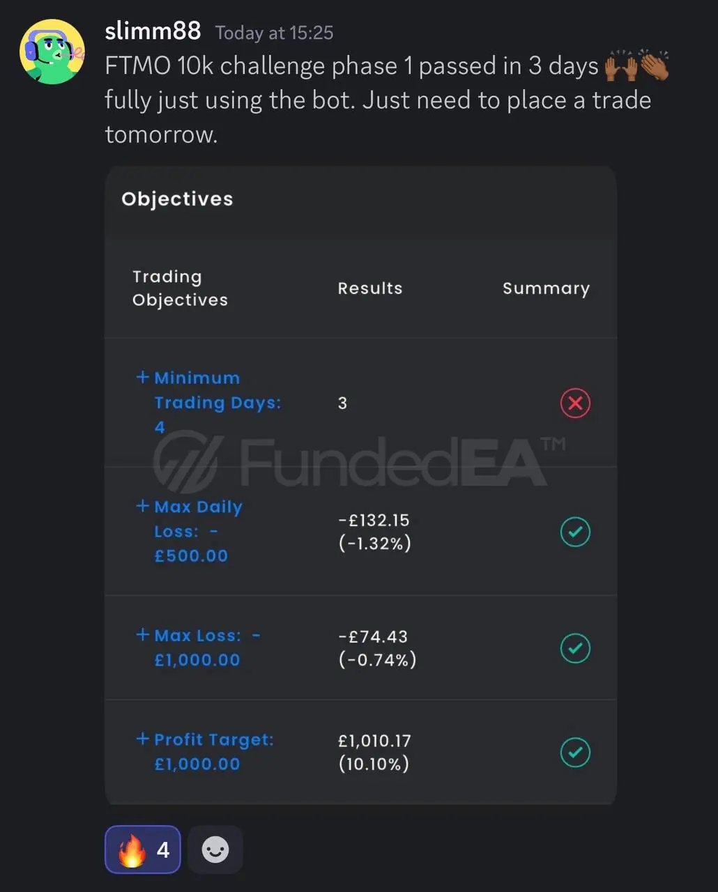 Client payout