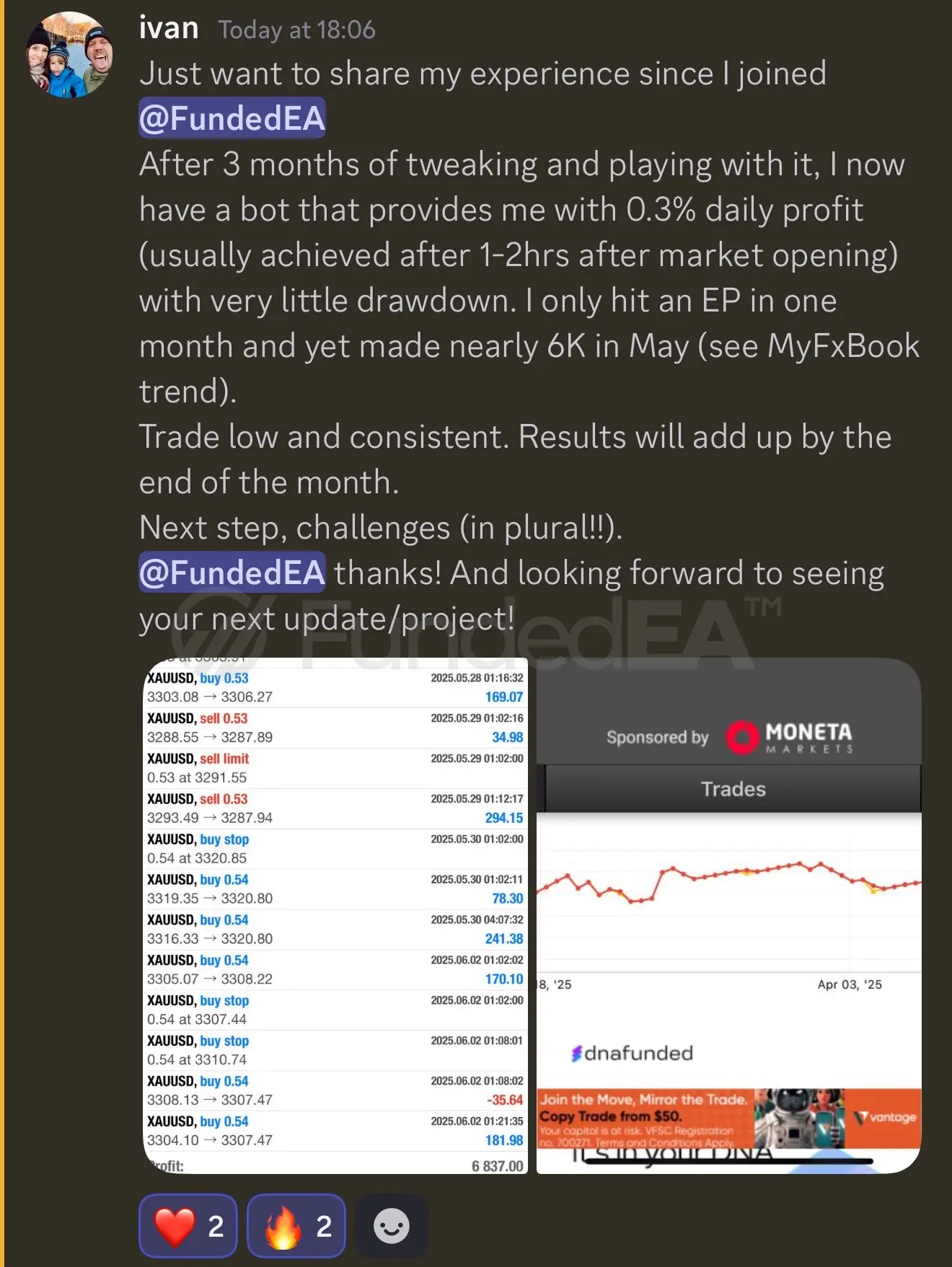 Client payout